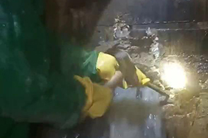 贺州消防水池堵漏施工视频